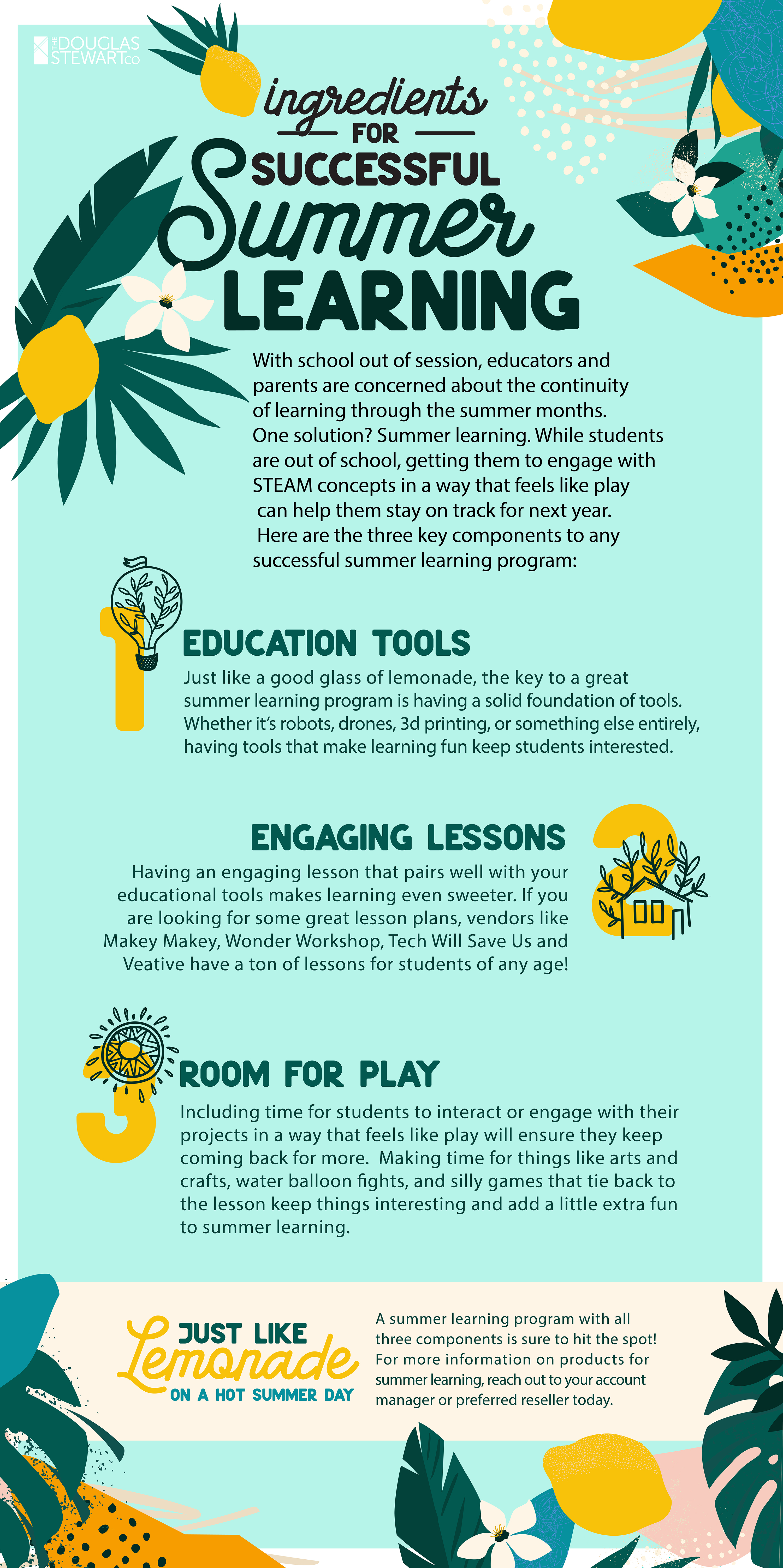 3 Components to Successful Summer Learning (infographic) | VARconnection